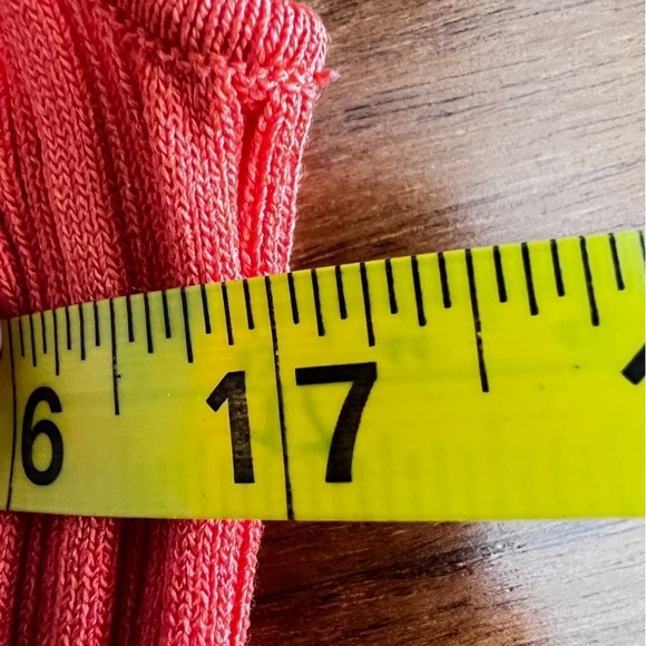 Esteban Cortazar Collective Orange Ribbed RTR Mini Tank Dress SIZE XS - Picture 15 of 16